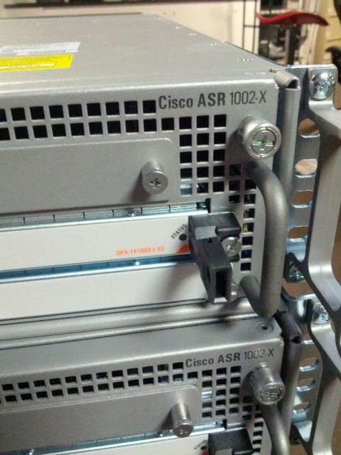Some New Cisco ASR 1002-X with 10G