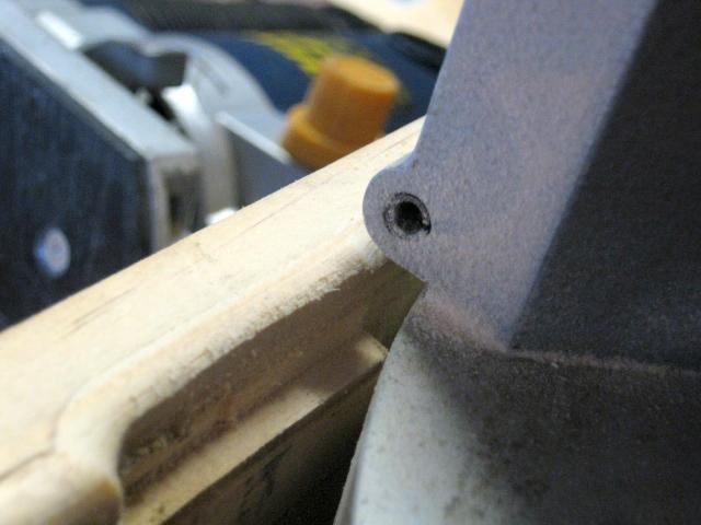 Recess For Drop Hinge Rounded Over 3