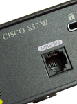 Cisco 857W ADSL Router