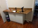 Building Kitchen Counter at New Place