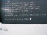HP 9000 RISC Linux Running
